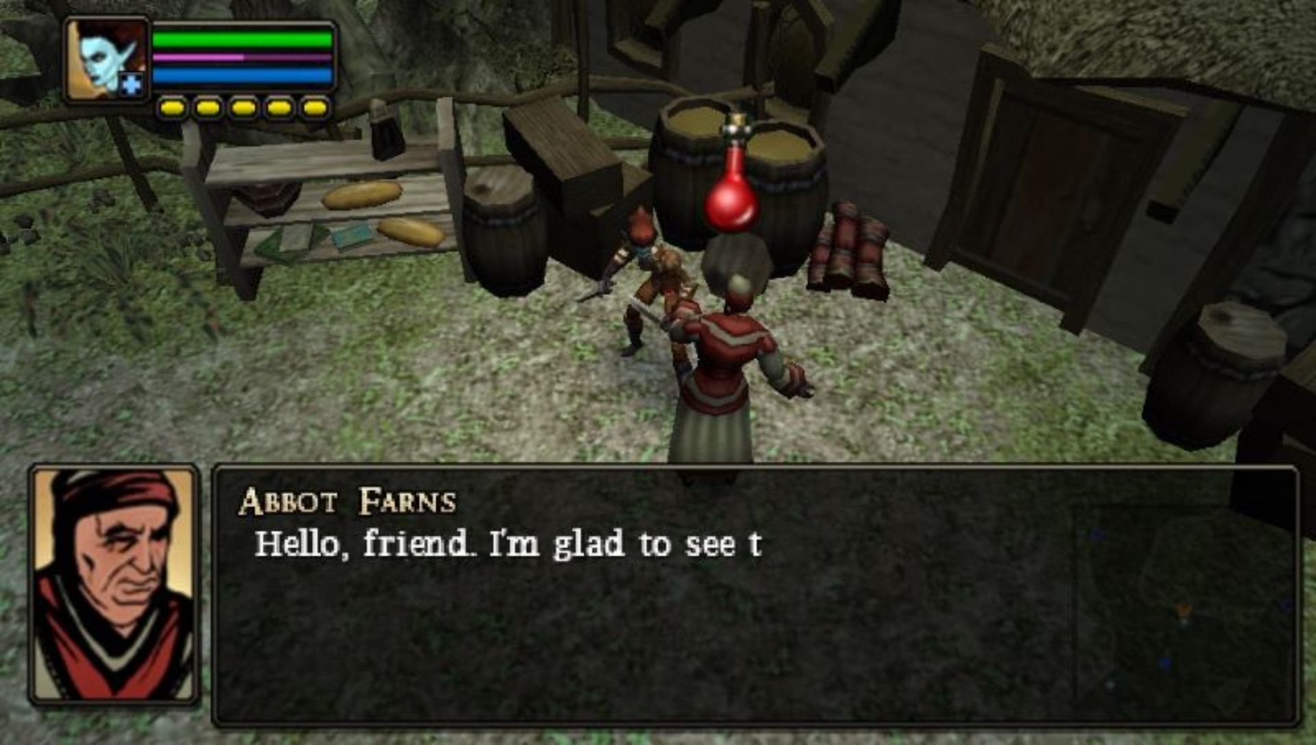 地牢围攻：痛苦的王座PSP游戏截图第13张