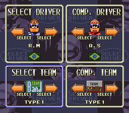 战斗GP赛车SFC游戏截图第3张