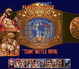 摔角霸王SFC游戏截图第4张