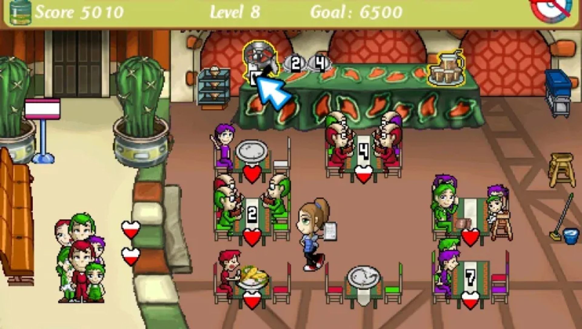 美女餐厅PSP游戏截图第14张