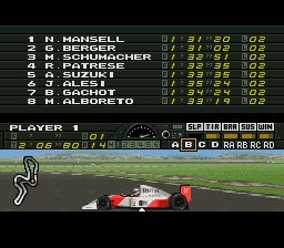 F1极致场地赛1SFC游戏截图第18张