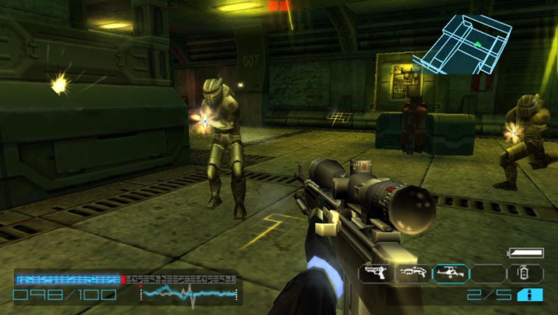 机密武装：蔓延PSP游戏截图第6张