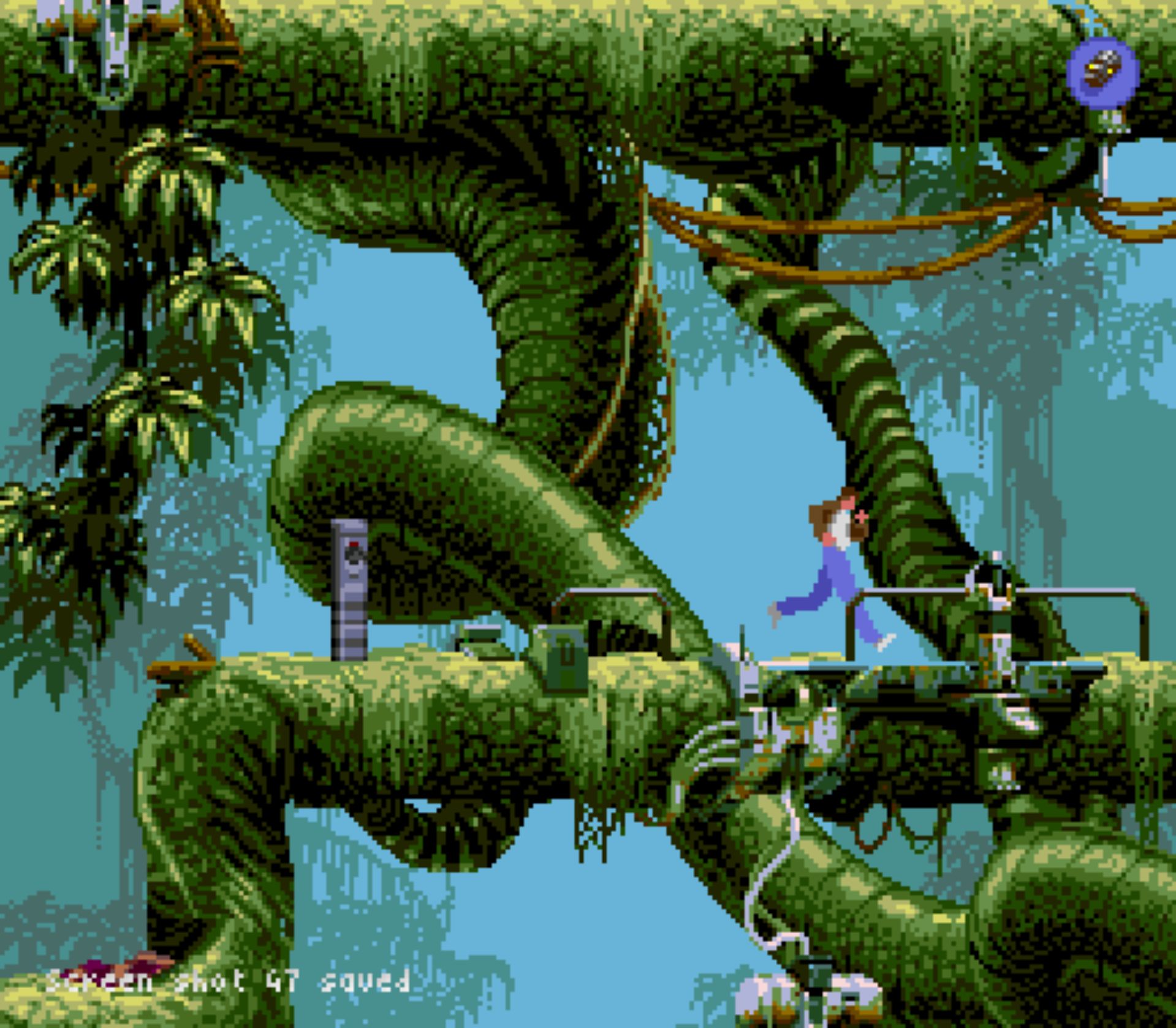 记忆闪回／闪电归来：永恒的追寻／回到过去：印地安之谜MD游戏截图第11张