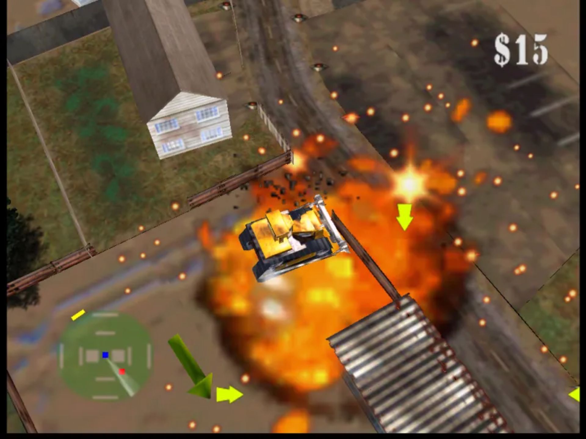 爆破推土机N64游戏截图第4张