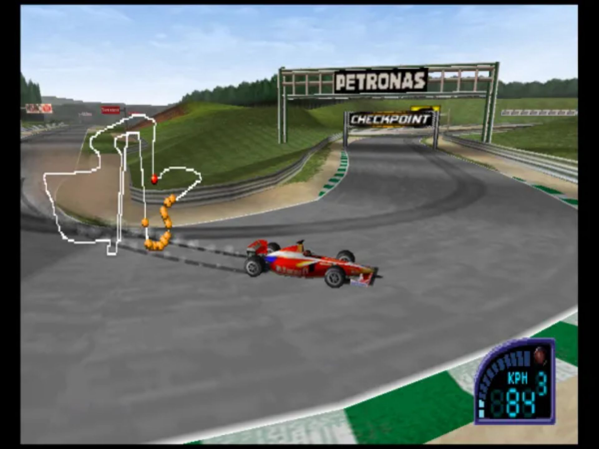 F1赛车锦标赛N64游戏截图第8张