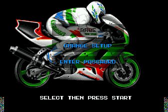 川崎超级摩托大赛MD游戏截图第2张