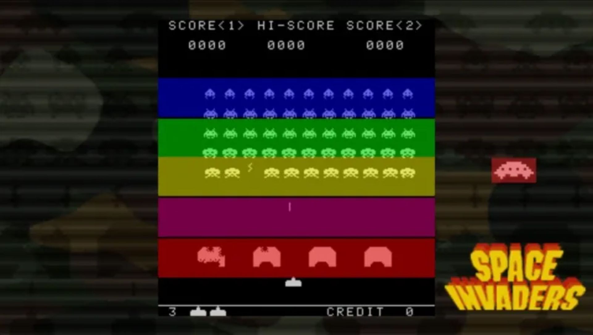 太空侵略者：口袋版PSP游戏截图第5张