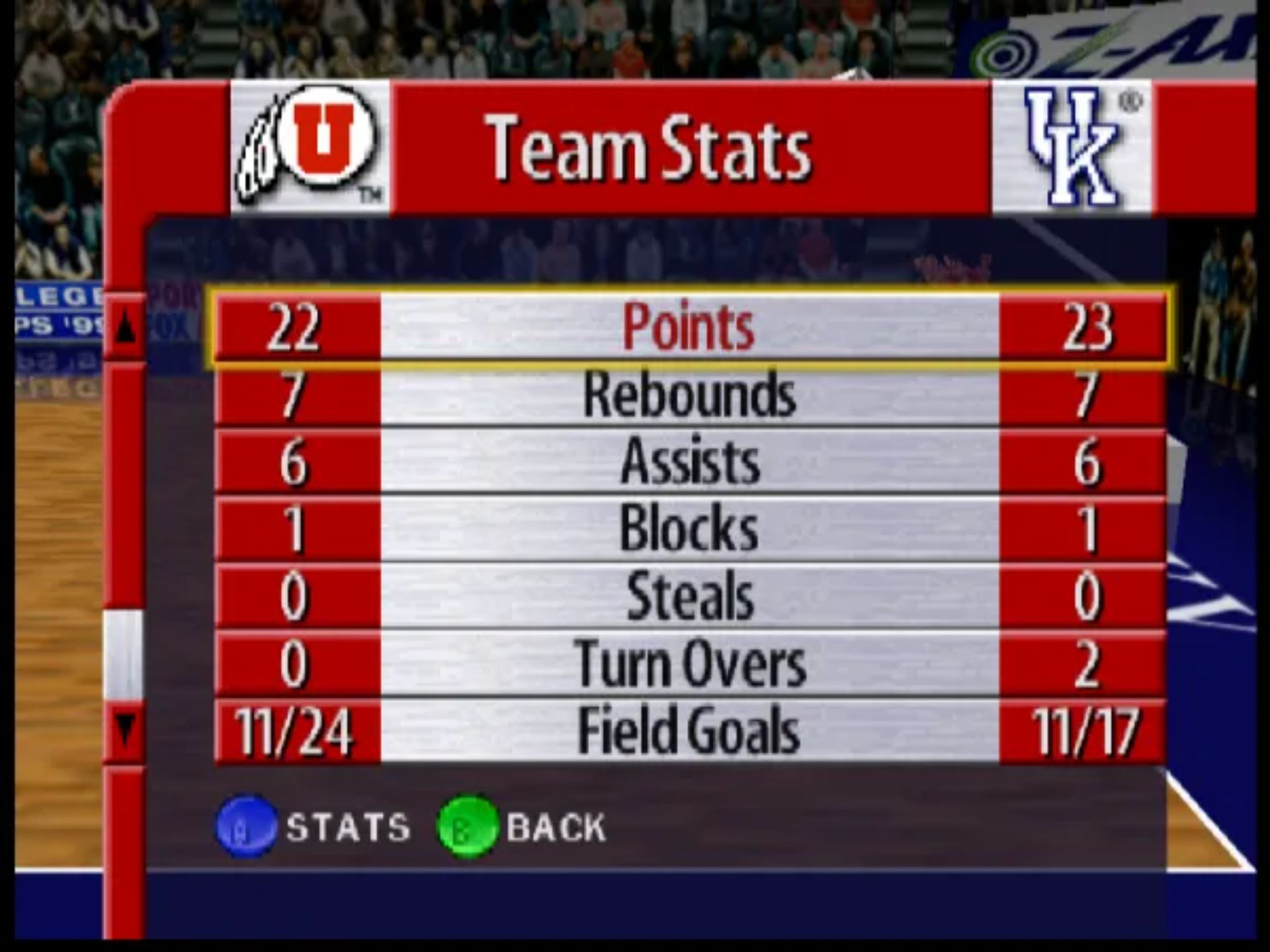 福克斯篮球99N64游戏截图第17张