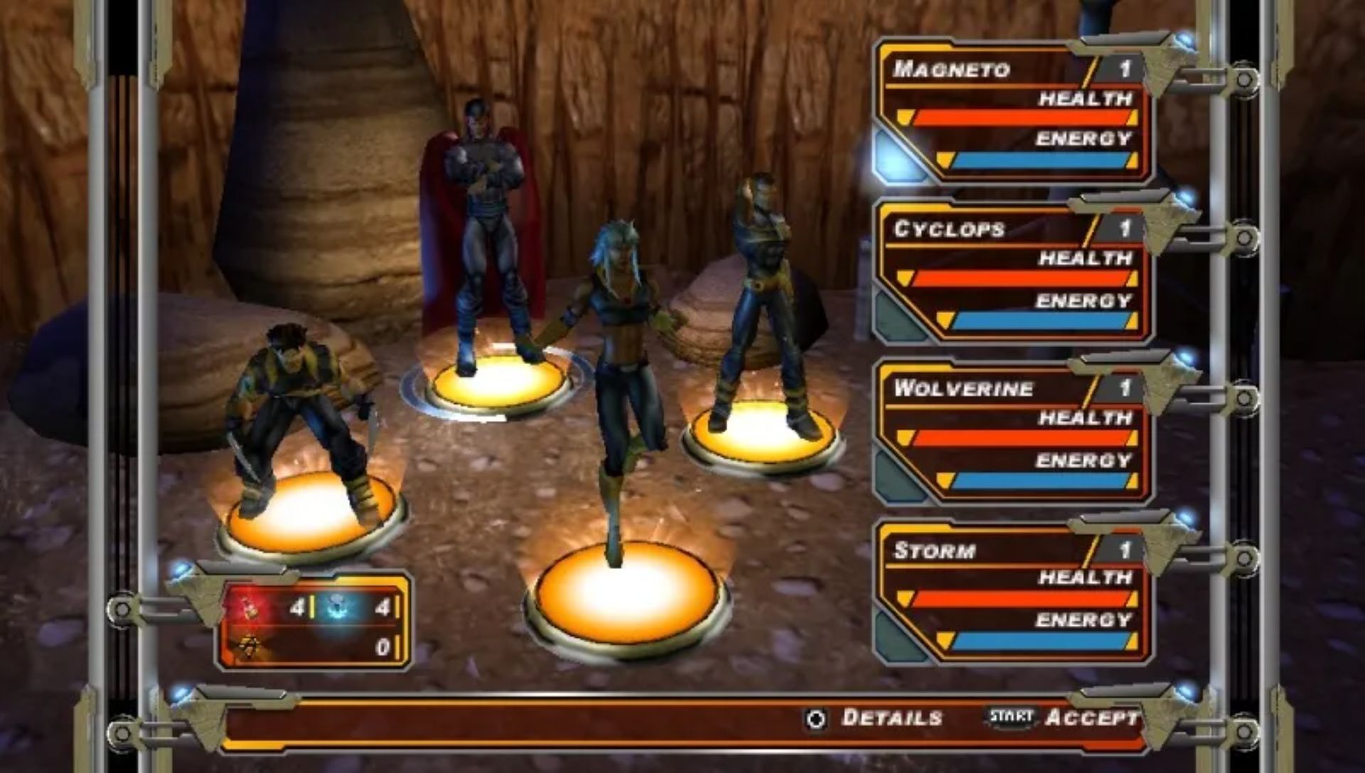 X战警传奇2：天启降临PSP游戏截图第2张