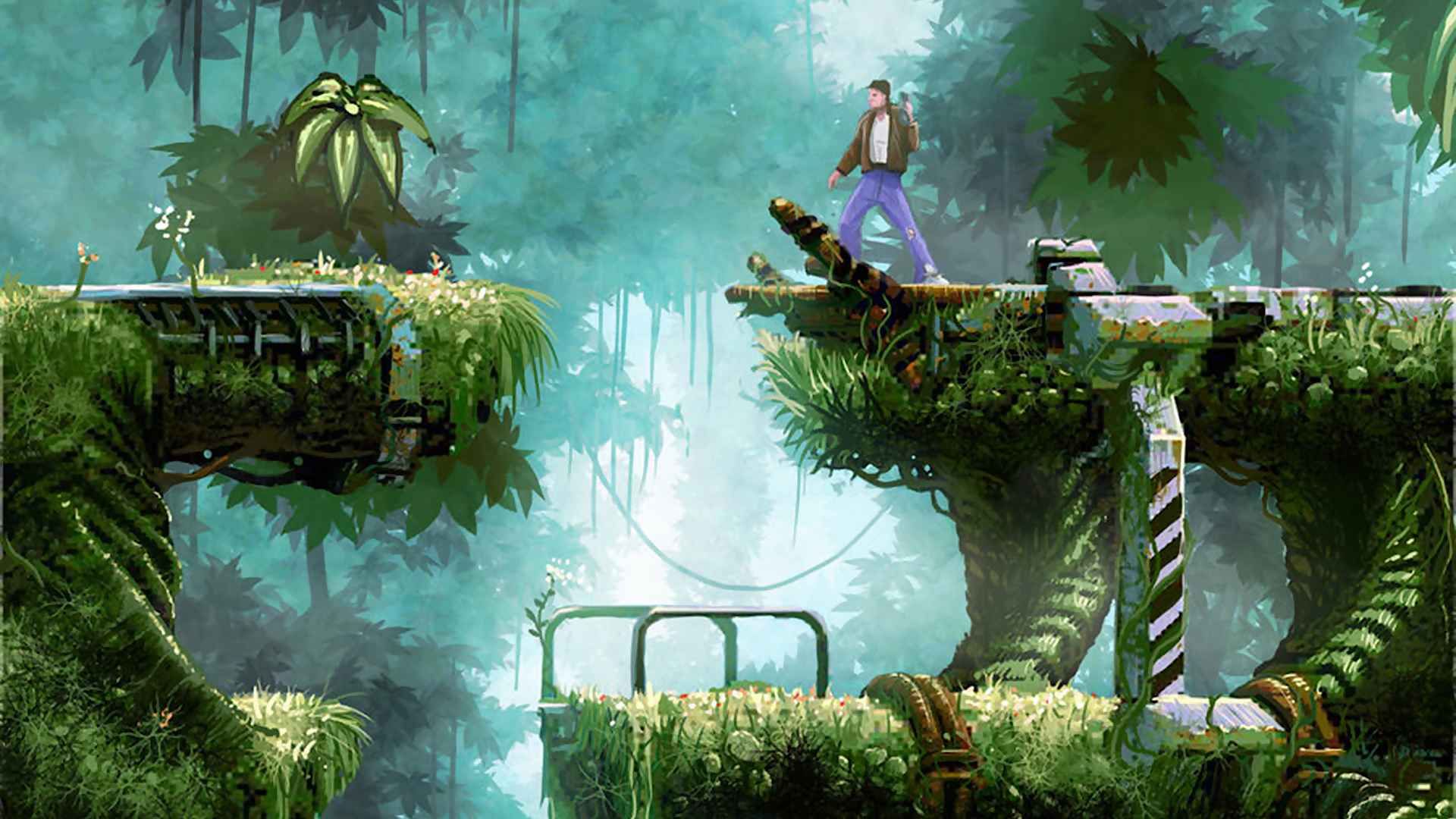 记忆闪回／闪电归来：永恒的追寻／回到过去：印地安之谜MD游戏截图第4张