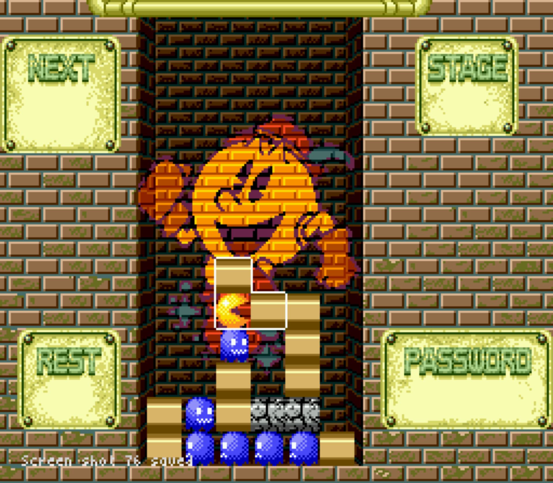 吃豆人方块／小精灵方块／吃豆人进击MD游戏截图第7张