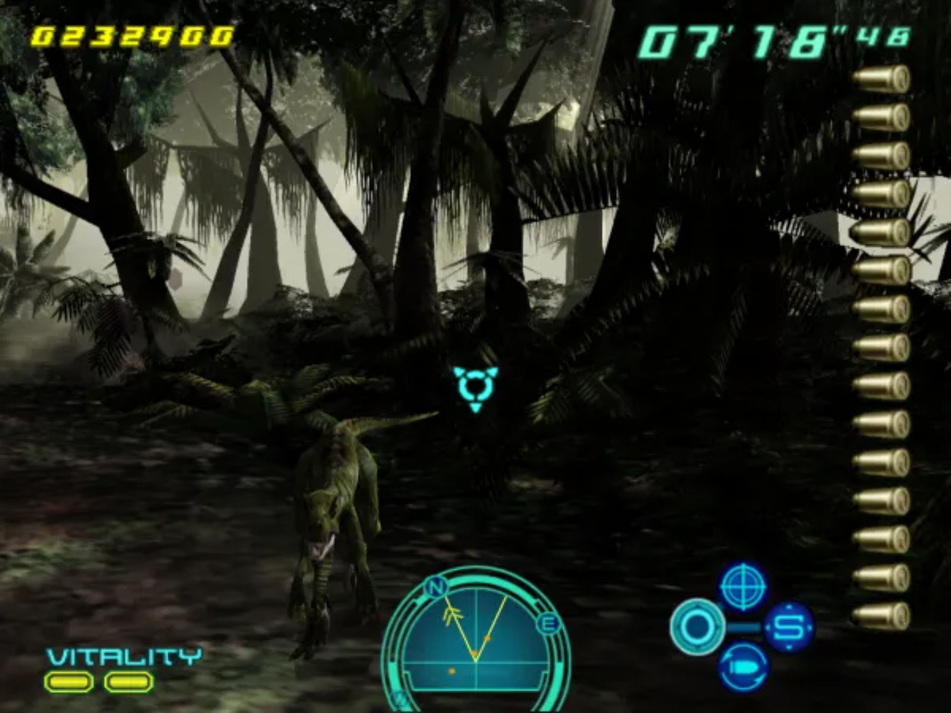 枪下游魂3／枪之危机3：恐龙危机PS2游戏截图第5张