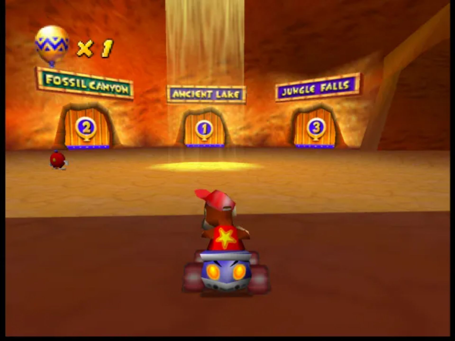 迪迪刚赛车N64游戏截图第13张