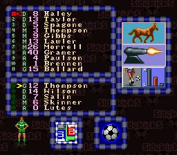 拉蒙斯的世界足球／世界足球2SFC游戏截图第9张