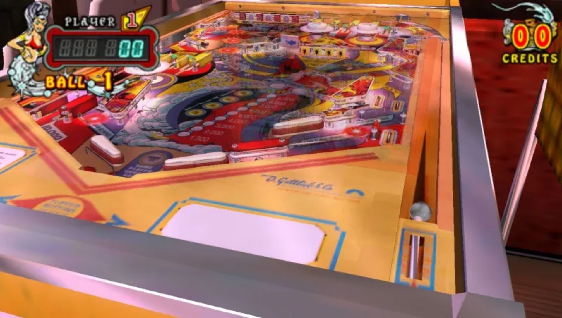 弹珠台名人堂：戈特利布合集PSP游戏截图第3张