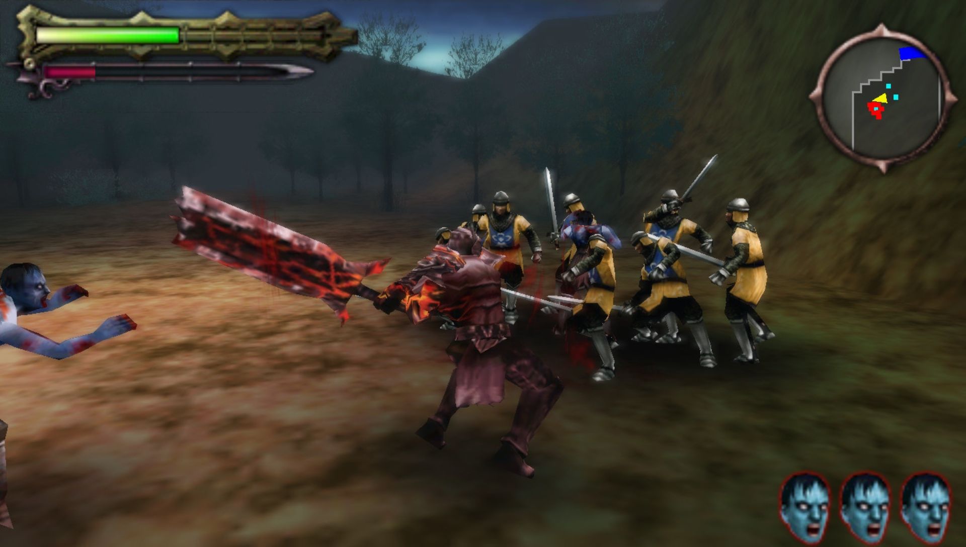 不死骑士PSP游戏截图第9张