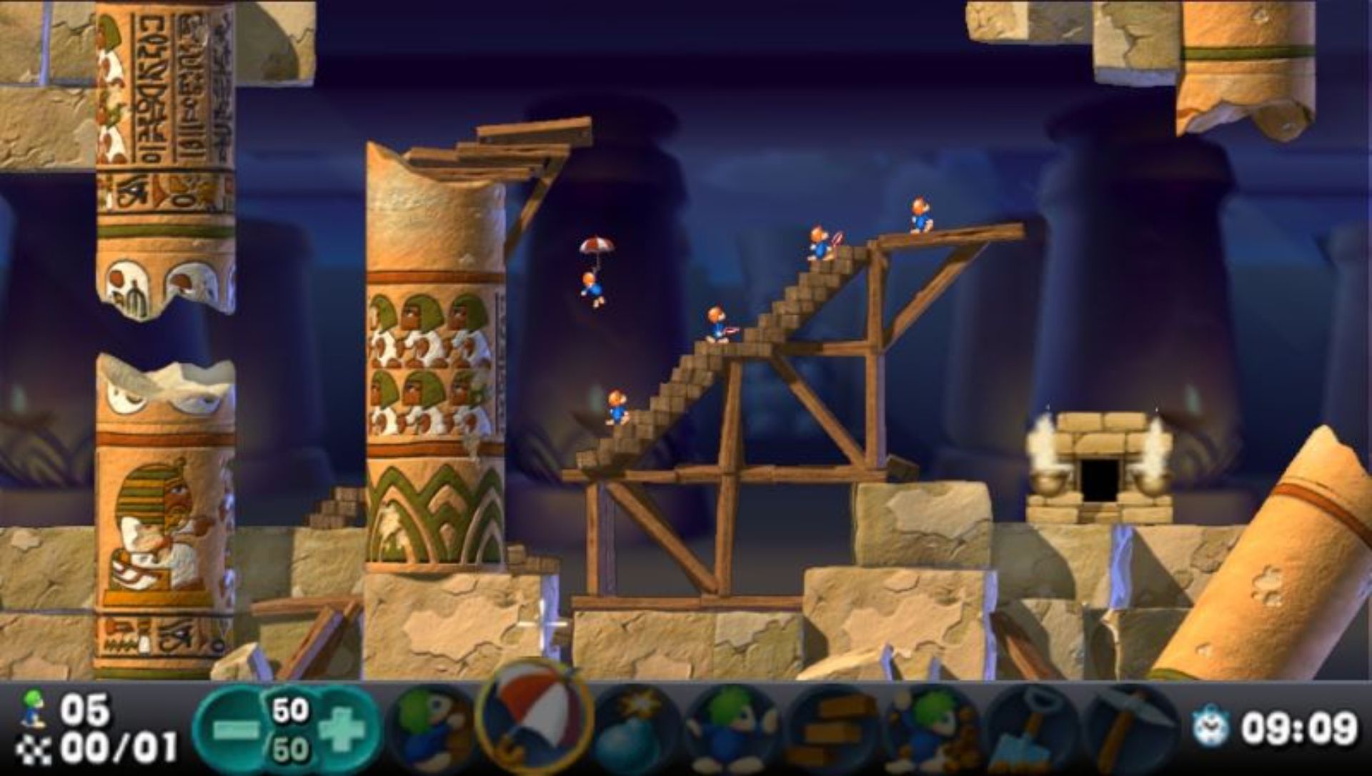 疯狂小旅鼠PSP游戏截图第4张