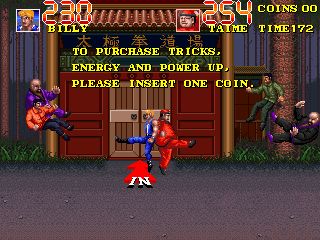 双截龙3：罗塞塔之石街机游戏截图第7张