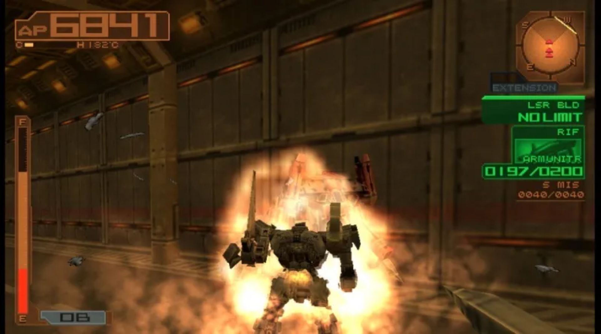 装甲核心：寂静前线（携带版）PSP游戏截图第13张