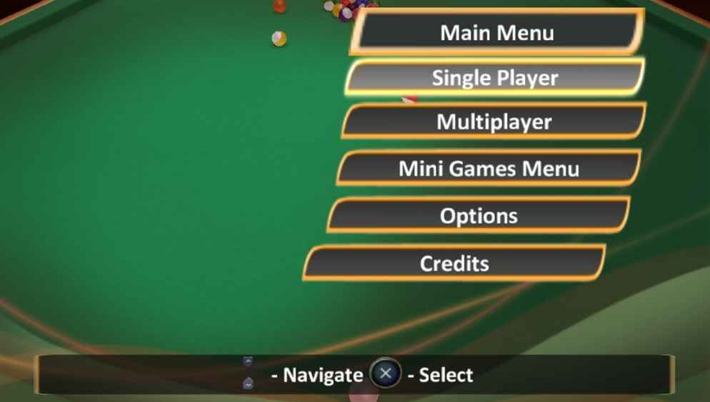 桌球天王PSP游戏截图第1张