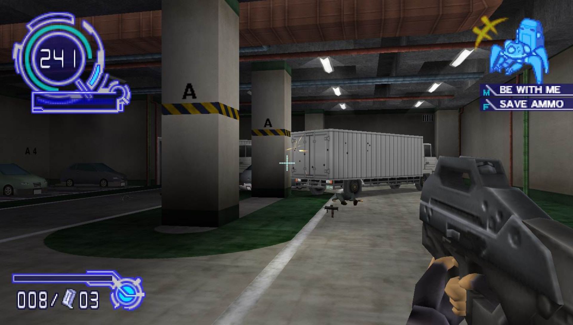 攻壳机动队：猎人的领域PSP游戏截图第12张