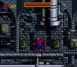 蜘蛛侠：原点SFC游戏截图第2张
