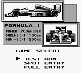 F1精神GB游戏截图第3张