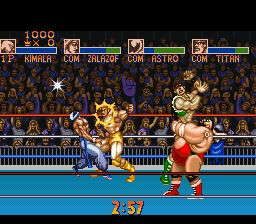 摔角霸王SFC游戏截图第11张