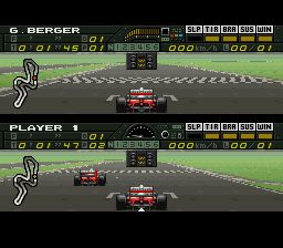 休曼F1大奖赛1SFC游戏截图第7张