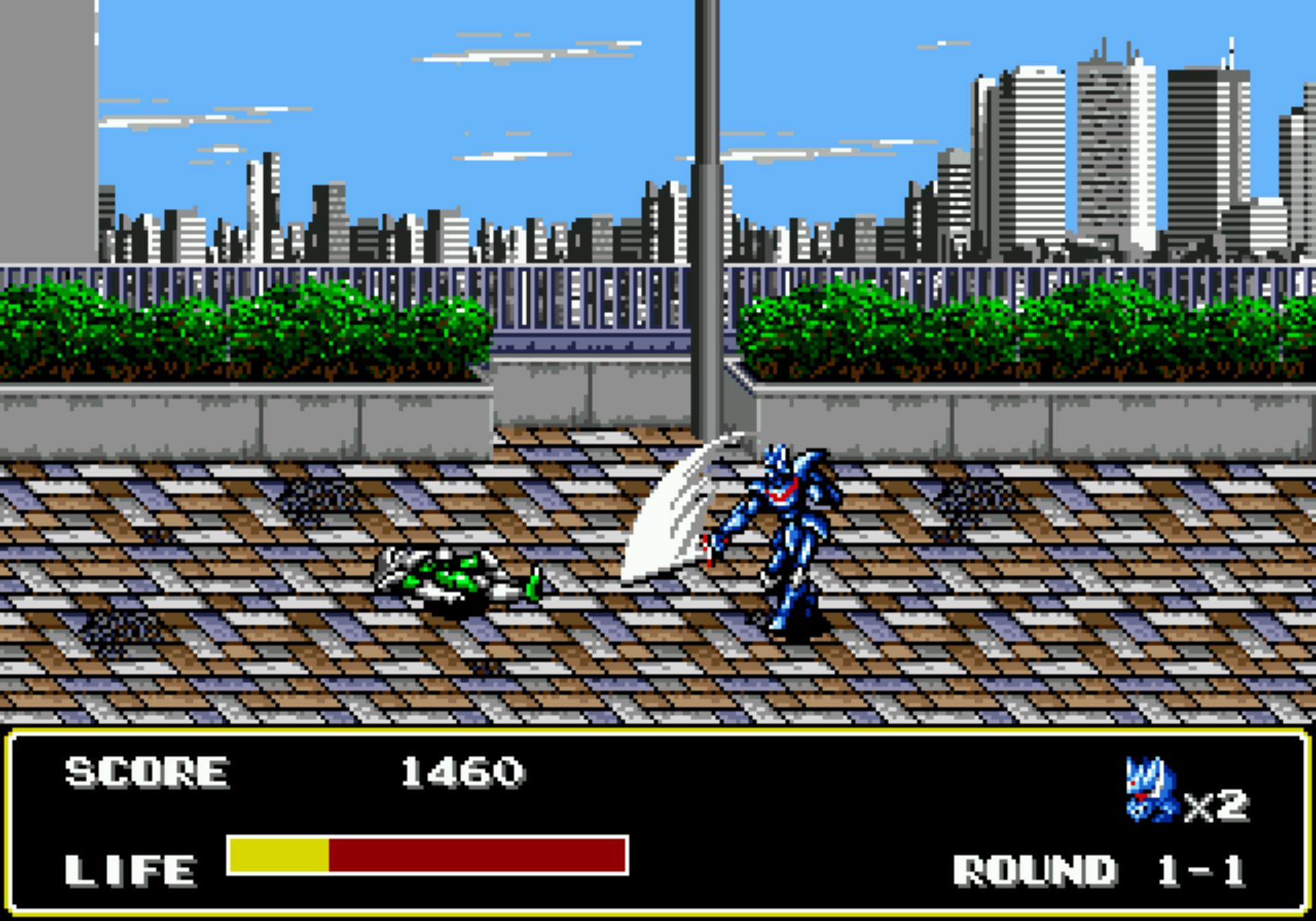 魔神战争／魔神传说：异种战士MD游戏截图第6张