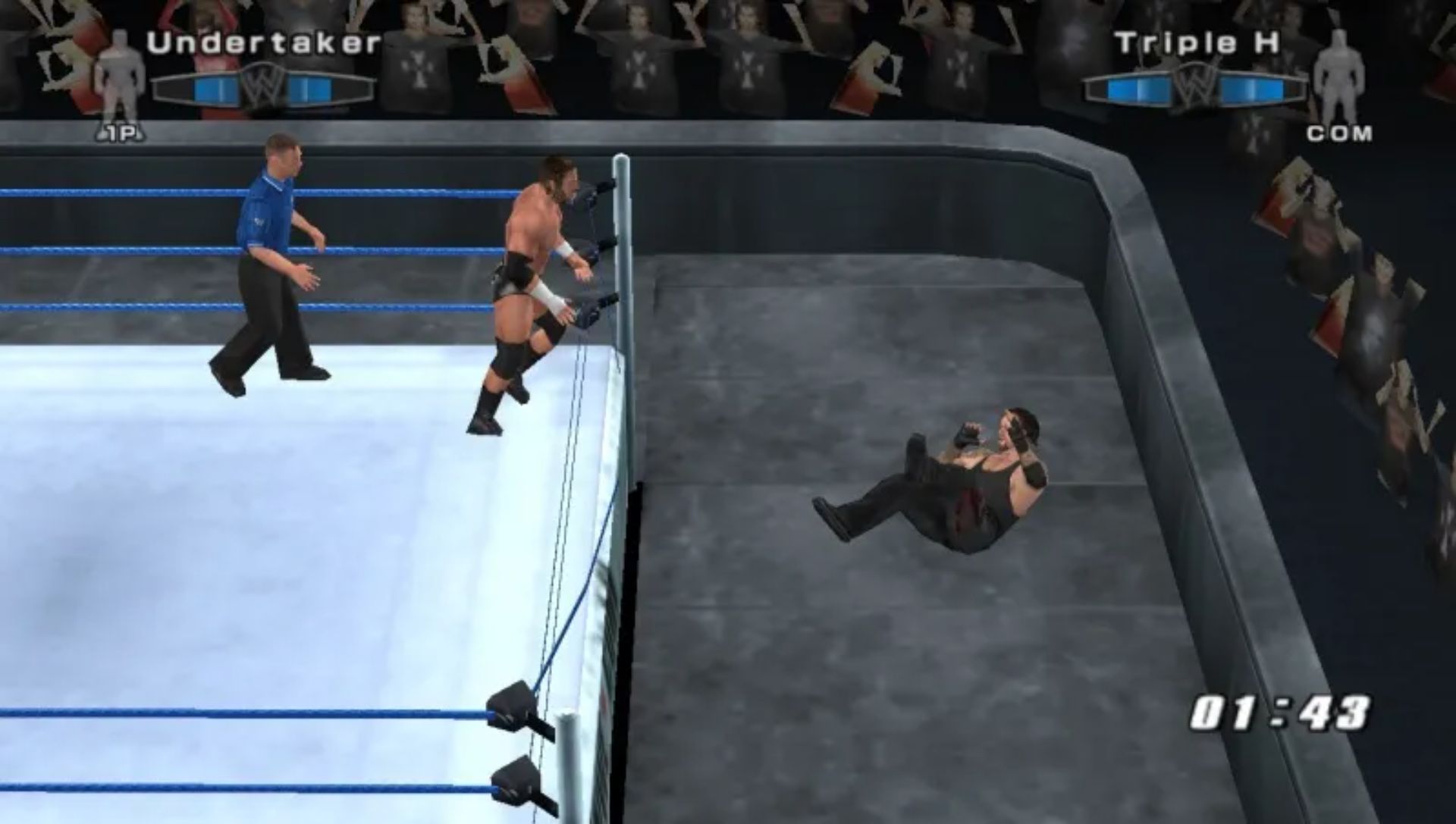 世界摔跤联盟2006PSP游戏截图第11张