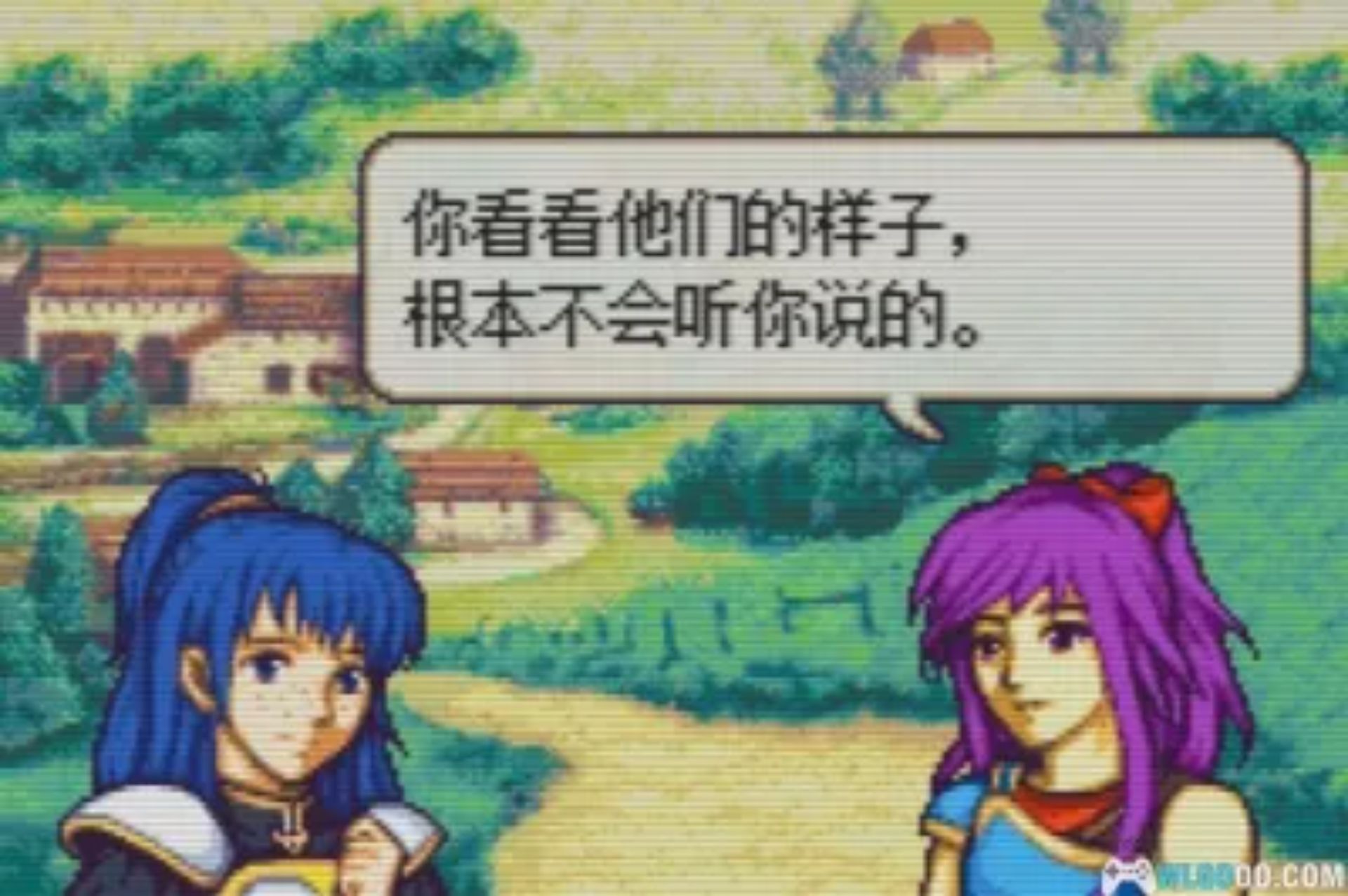 火焰纹章：明日的黄金国度GBA游戏截图第3张