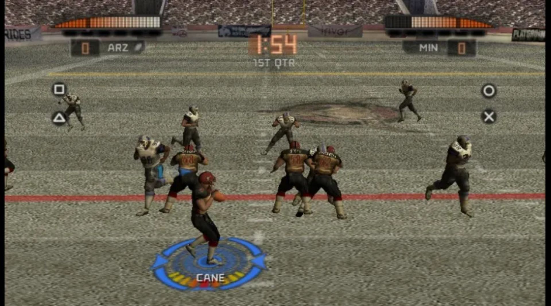 暴力橄榄球PSP游戏截图第4张