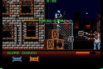 机械战警3MD游戏截图第11张