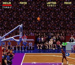 劲爆NBA嘉年华SFC游戏截图第12张