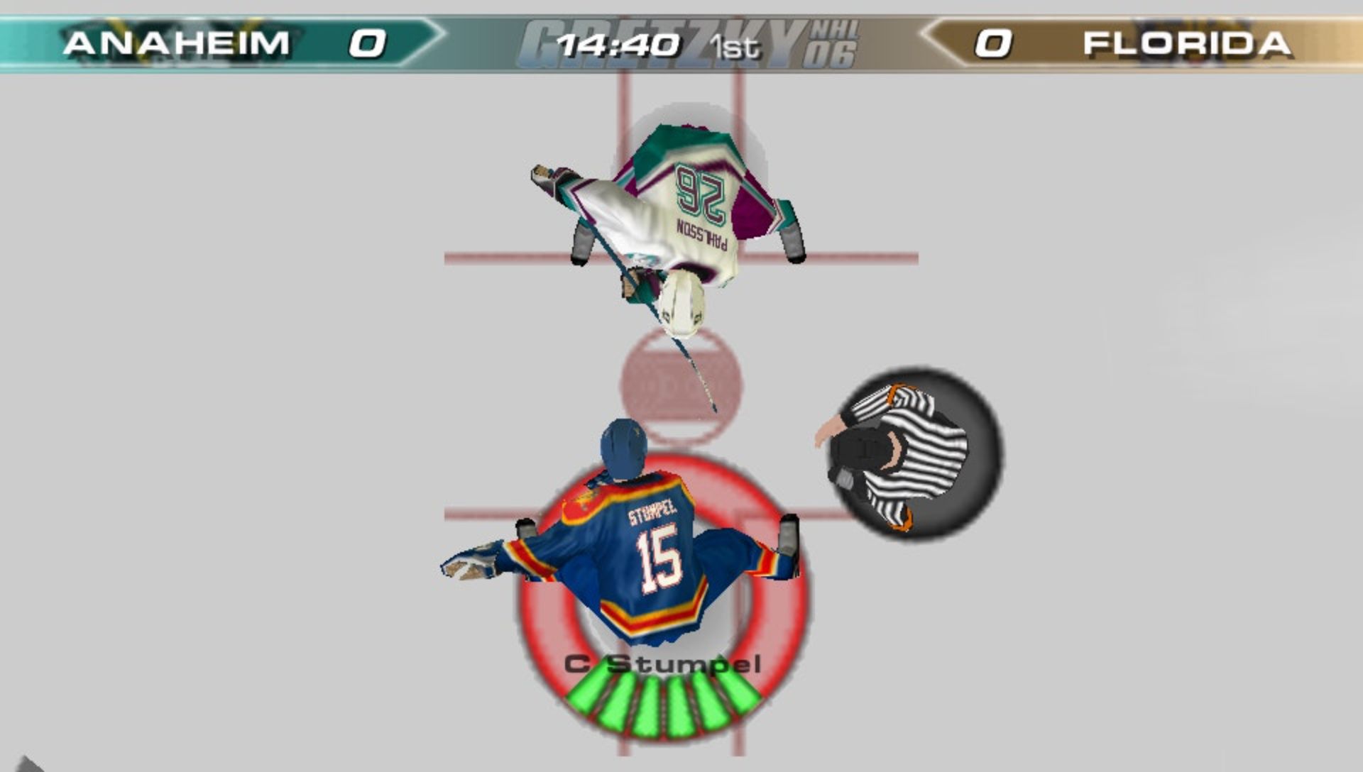 美国职业冰球联盟06PSP游戏截图第12张