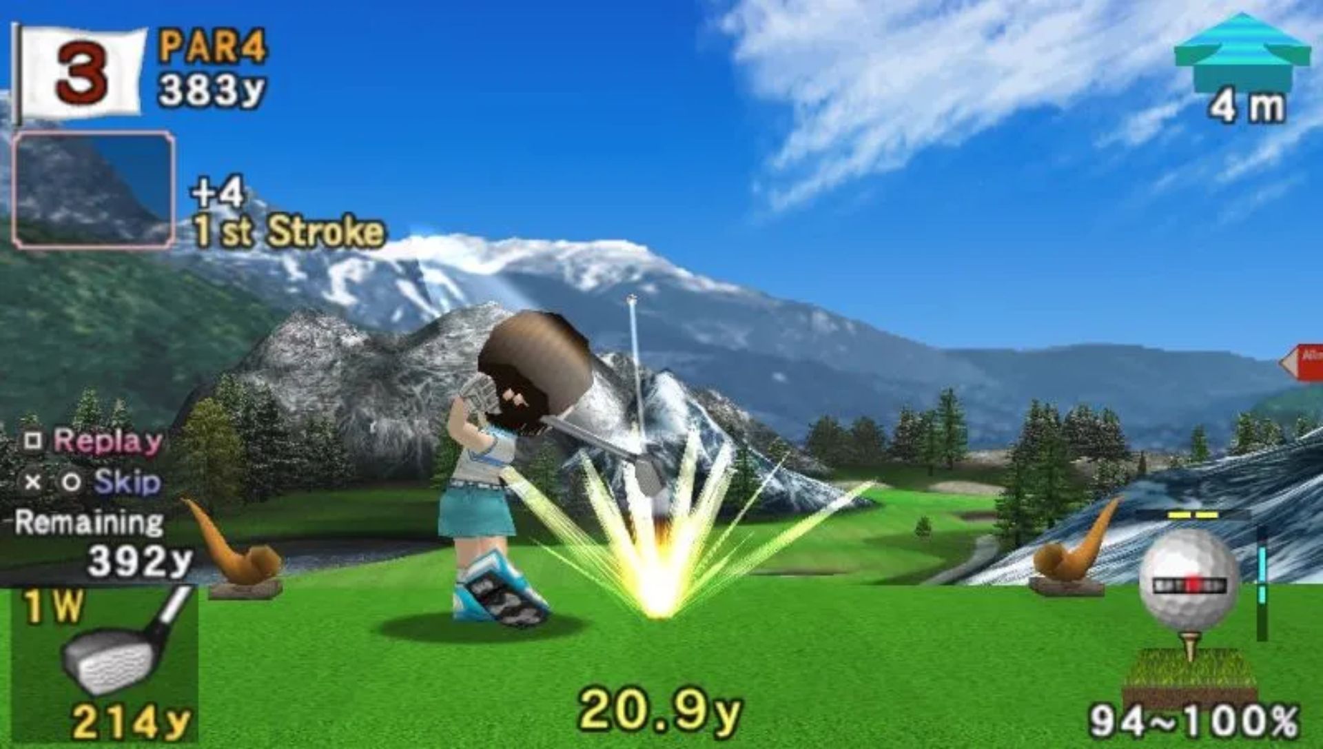 大众高尔夫：携带版PSP游戏截图第15张