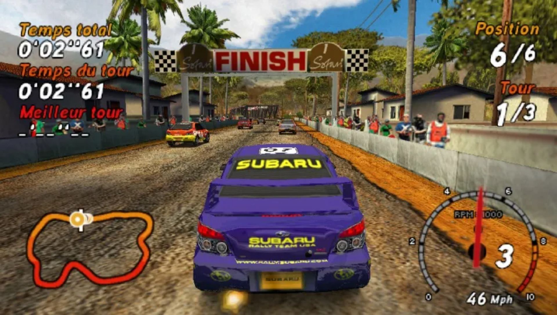 世嘉拉力：进化PSP游戏截图第18张