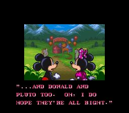 米奇与米妮的魔法冒险2／米老鼠：不可思议大马戏团SFC游戏截图第4张