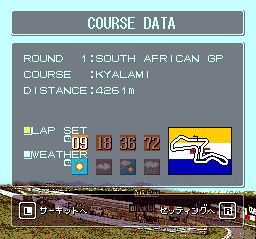 超级F1竞技场2SFC游戏截图第7张