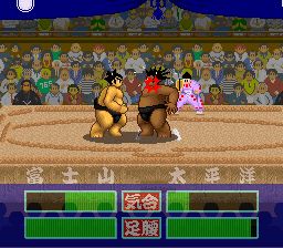 超级大相扑：关键热战SFC游戏截图第9张