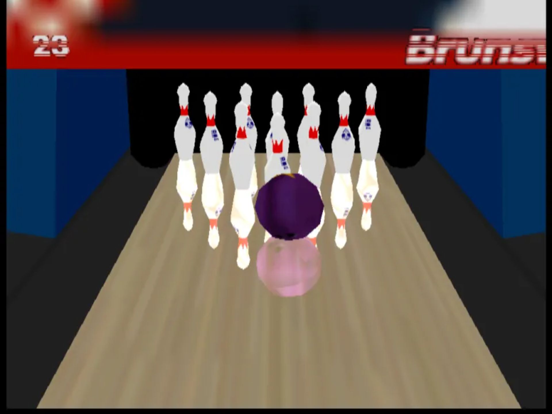 布伦瑞克职业保龄球巡回赛N64游戏截图第8张