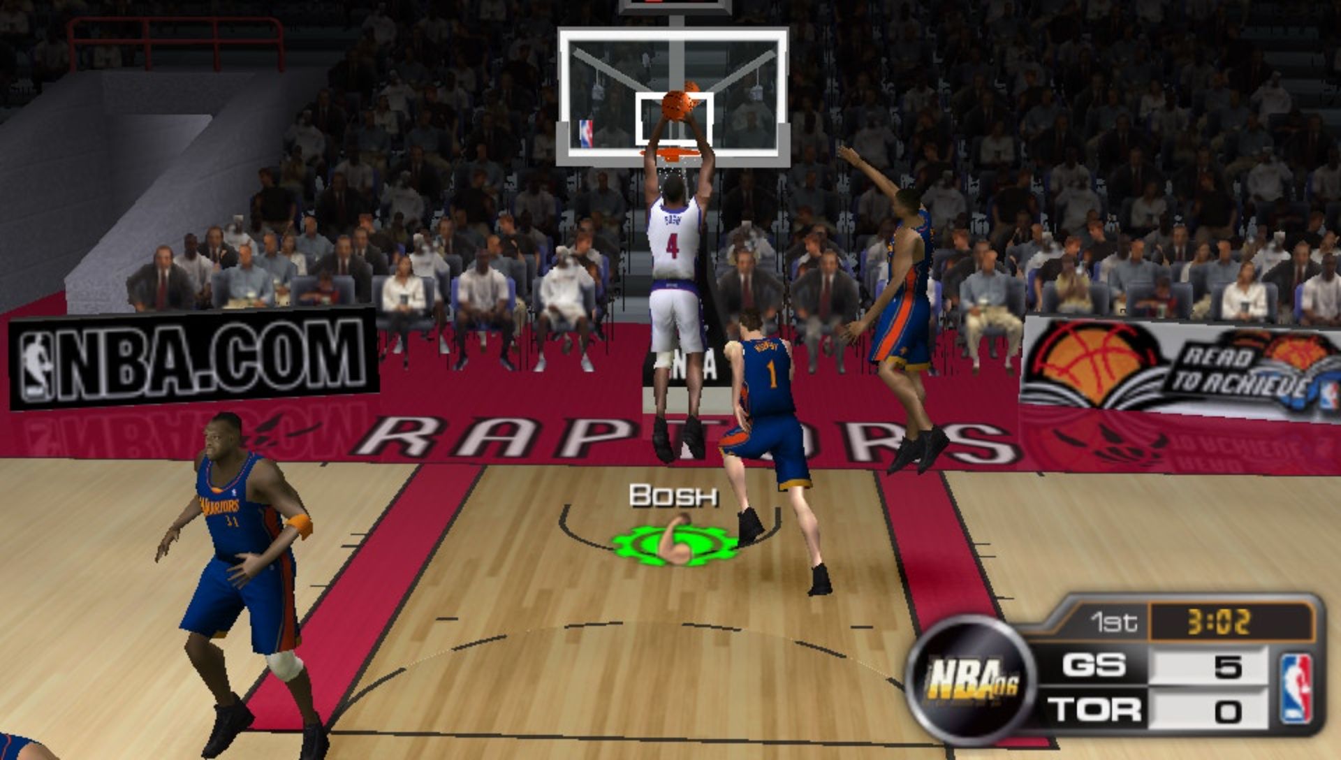 美国职业篮球联赛06PSP游戏截图第5张