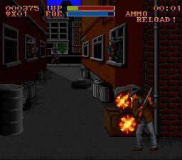 暗夜狙击／铁面无私SFC游戏截图第8张