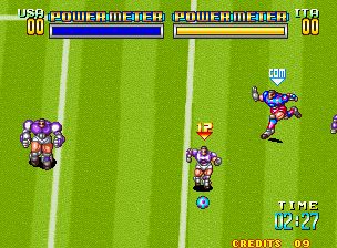 机器人足球大赛街机游戏截图第12张