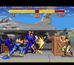 超级街头霸王2：新的挑战者SFC游戏截图第16张