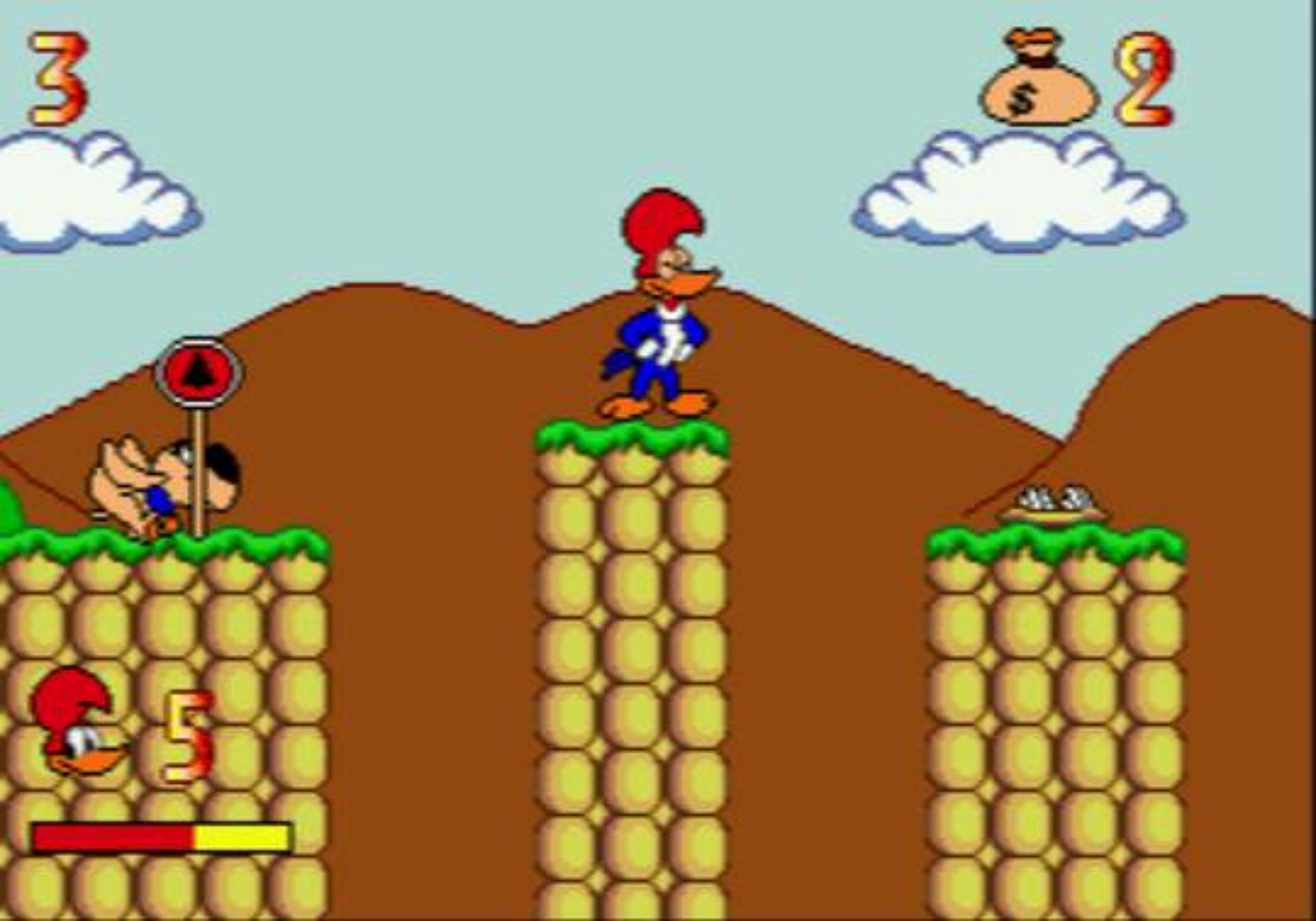 火烈鸟／啄木鸟MD游戏截图第8张