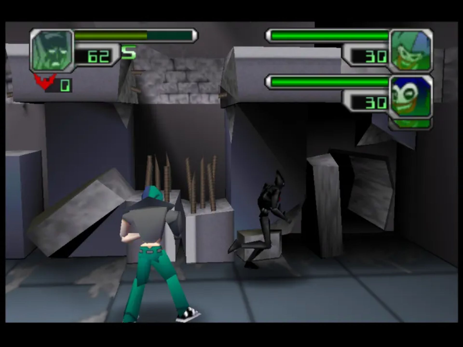 未来蝙蝠侠：小丑的归来N64游戏截图第20张