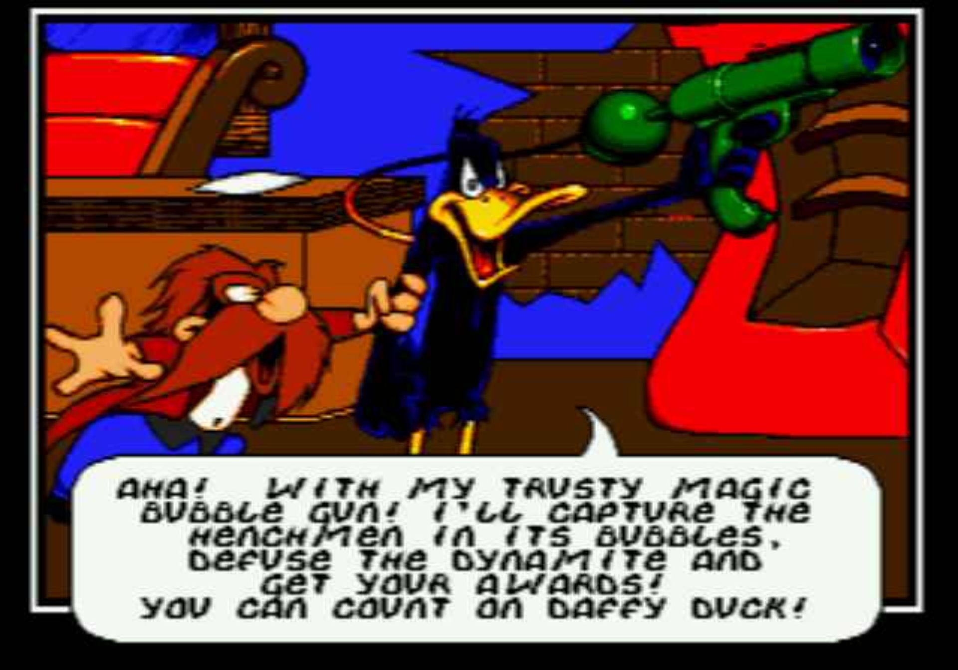 达菲鸭好莱坞冒险MD游戏截图第6张