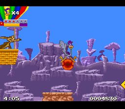 乐一通：哔哔鸟VS威利狼SFC游戏截图第16张